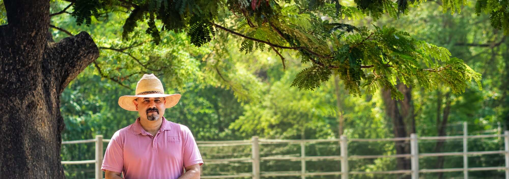Gaurav Rampal at a stud farm